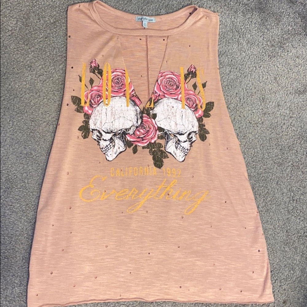Light pink tank top